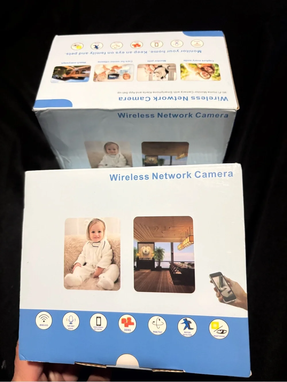 Source Unknown Wireless Network Camera - White and Blue